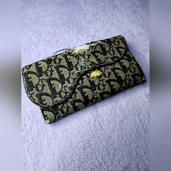 AUTHENTIC Dior Saddle Long Wallet- PROJECT WALLET - Picture 1 of 15